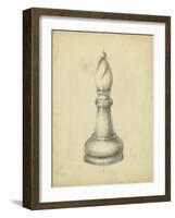 Antique Chess II-Ethan Harper-Framed Art Print