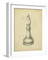 Antique Chess II-Ethan Harper-Framed Art Print