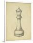 Antique Chess III-Ethan Harper-Framed Art Print