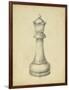 Antique Chess III-Ethan Harper-Framed Art Print