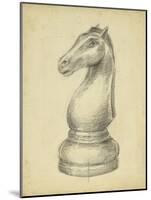 Antique Chess IV-Ethan Harper-Mounted Art Print