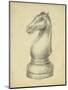 Antique Chess IV-Ethan Harper-Mounted Art Print
