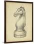 Antique Chess IV-Ethan Harper-Framed Art Print
