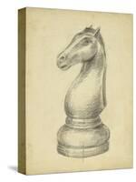 Antique Chess IV-Ethan Harper-Stretched Canvas