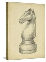 Antique Chess IV-Ethan Harper-Stretched Canvas