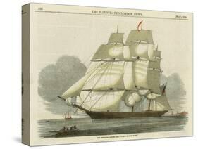 Antique Clipper Ship II-null-Stretched Canvas