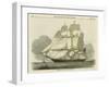 Antique Clipper Ship II-null-Framed Art Print