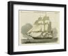 Antique Clipper Ship II-null-Framed Art Print