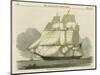 Antique Clipper Ship II-null-Mounted Art Print