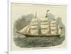 Antique Clipper Ship IV-null-Framed Art Print