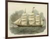 Antique Clipper Ship IV-null-Framed Art Print