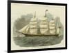 Antique Clipper Ship IV-null-Framed Art Print