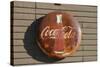 Antique Coca Cola sign, Mansfield, Indiana, USA-Anna Miller-Stretched Canvas