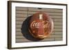 Antique Coca Cola sign, Mansfield, Indiana, USA-Anna Miller-Framed Photographic Print