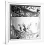 Antique Cups BW-Tom Quartermaine-Framed Giclee Print