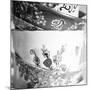 Antique Cups BW-Tom Quartermaine-Mounted Giclee Print