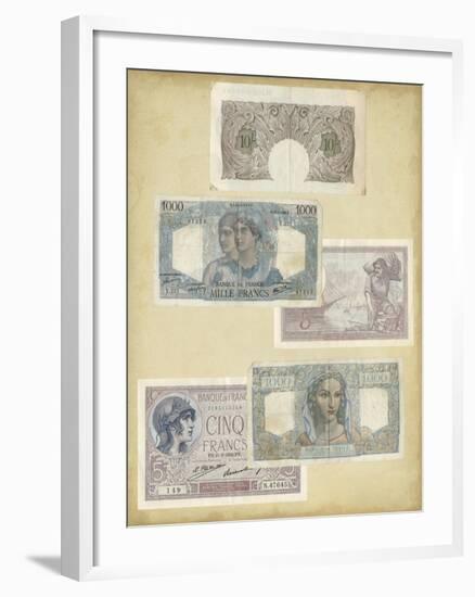 Antique Currency II-Vision Studio-Framed Art Print