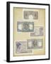 Antique Currency II-Vision Studio-Framed Art Print