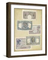 Antique Currency II-Vision Studio-Framed Art Print