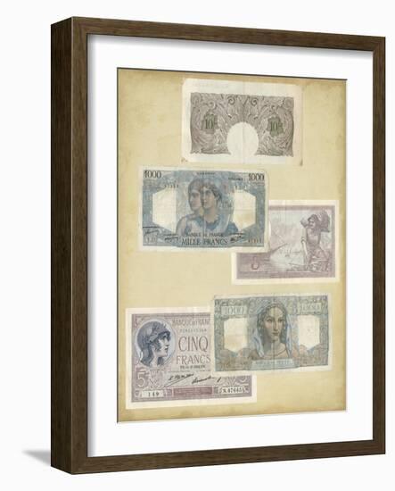 Antique Currency II-Vision Studio-Framed Art Print