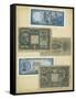 Antique Currency III-Vision Studio-Framed Stretched Canvas