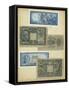 Antique Currency III-Vision Studio-Framed Stretched Canvas