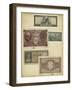 Antique Currency IV-Vision Studio-Framed Art Print