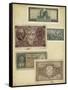 Antique Currency IV-Vision Studio-Framed Stretched Canvas