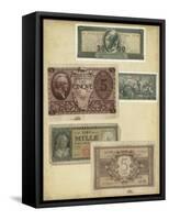 Antique Currency IV-Vision Studio-Framed Stretched Canvas