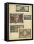 Antique Currency IV-Vision Studio-Framed Stretched Canvas