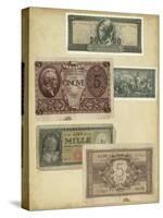 Antique Currency IV-Vision Studio-Stretched Canvas