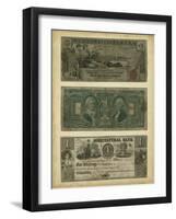 Antique Currency V-Vision Studio-Framed Art Print