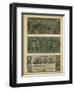 Antique Currency V-Vision Studio-Framed Art Print