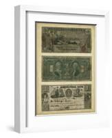 Antique Currency V-Vision Studio-Framed Art Print