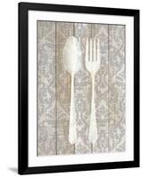 Antique Cutlery 1-Kimberly Allen-Framed Art Print