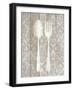 Antique Cutlery 1-Kimberly Allen-Framed Art Print