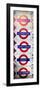 Antique Enamelled Signs - Subway Station Signs - Wall Signs - Notting Hill - London - Door Poster-Philippe Hugonnard-Framed Premium Photographic Print