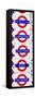 Antique Enamelled Signs - Subway Station Signs - Wall Signs - Notting Hill - London - Door Poster-Philippe Hugonnard-Framed Stretched Canvas