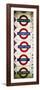 Antique Enamelled Signs - Subway Station Signs - Wall Signs - Notting Hill - London - Door Poster-Philippe Hugonnard-Framed Photographic Print