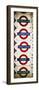 Antique Enamelled Signs - Subway Station Signs - Wall Signs - Notting Hill - London - Door Poster-Philippe Hugonnard-Framed Photographic Print