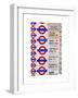 Antique Enamelled Signs - Subway Station Signs - Wall Signs - Notting Hill - London - UK - England-Philippe Hugonnard-Framed Art Print