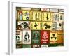 Antique Enamelled Signs - W11 Railroad Wall Plaque Signs - Wall Signs - Notting Hill - London - UK-Philippe Hugonnard-Framed Photographic Print