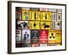 Antique Enamelled Signs - W11 Railroad Wall Plaque Signs - Wall Signs - Notting Hill - London - UK-Philippe Hugonnard-Framed Photographic Print