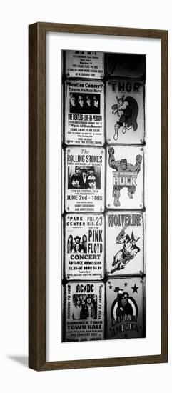 Antique Enamelled Signs - Wall Signs - Notting Hill - London - UK - England - Door Poster-Philippe Hugonnard-Framed Photographic Print