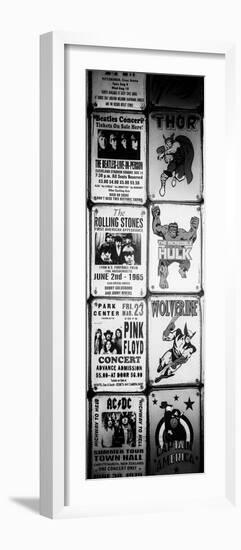 Antique Enamelled Signs - Wall Signs - Notting Hill - London - UK - England - Door Poster-Philippe Hugonnard-Framed Photographic Print