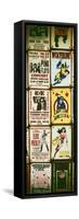 Antique Enamelled Signs - Wall Signs - Notting Hill - London - UK - England - Door Poster-Philippe Hugonnard-Framed Stretched Canvas