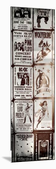 Antique Enamelled Signs - Wall Signs - Notting Hill - London - UK - England - Door Poster-Philippe Hugonnard-Mounted Photographic Print