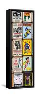 Antique Enamelled Signs - Wall Signs - Notting Hill - London - UK - England - Door Poster-Philippe Hugonnard-Framed Stretched Canvas