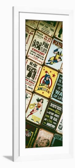 Antique Enamelled Signs - Wall Signs - Notting Hill - London - UK - England - Door Poster-Philippe Hugonnard-Framed Photographic Print