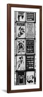 Antique Enamelled Signs - Wall Signs - Notting Hill - London - UK - England - Door Poster-Philippe Hugonnard-Framed Photographic Print